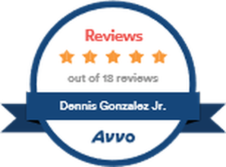 Avvo client reviews, 5 stars, Dennis Gonzalez Jr.